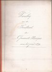 Sablonière, Mr. S.H. de la (Burgemeester) - Verslag van den Toestand der Gemeente Kampen over 1874