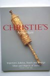 Christie's - Important Judaica, Dutch and Foreign silver, Russian Works of Art and Objects of Vertu