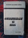 Singh, Dr. H.G. - PSYCHOTHERAPY IN INDIA