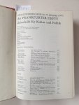 Kogon, Eugen und Walter Dirks (Hrsg.): - Frankfurter Hefte : Zeitschrift für Kultur und Politik : (32. Jahrgang 1977 : Heft 1 - 12 komplett in zwei Bänden I + II) :