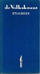 Auteur Onbekend - Stijlboek van de volkskrant