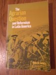 Janvry, Alain de - The Agrarian Question and Reformism in Latin America