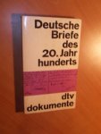 diverse auteurs - Deutsche briefe des 20. Jahr hunderts DTV dukumente