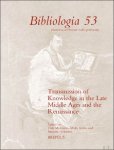 Outi Merisalo, Susanna Niiranen, Miika Kuha (eds) - Transmission of Knowledge in the Late Middle Ages and the Renaissance