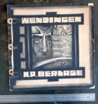 WIJDEVELD, H. TH - Wendingen, nr. 11 en 12 (1920) gewijd aan het ontwerp van Dr. H.P. Berlage voor een gemeentemuseum te 's-Gravenhage