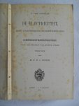 Capelle, P. van - De electriciteit.