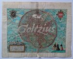 GUICCIARDINI, LUDOVICO, - Map of Louvain