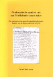 Larsen, N-E. - Grafematische analyse van een Middelnederlandse tekst : het grafeemsysteem van de Vroegmiddelnederlandse Statuten van de Gentse Leprozerie uit 1236