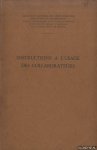 Various - Instructions a l'usage des collaborateurs
