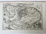 Guicciardini, Lodovico (1521-1589) - [Antique city view, ca 1615] Briel, published 1615, 1 p.