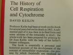 Keilin David / prepared Joan Keilin - The History of Cell Respiration and Cytochrome