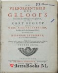 Leydekker, (Leydecker,) Melchior - De verborgentheid des geloofs eenmaal den heiligen overgelevert …