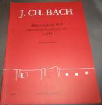 Bach, J. Ch. - Bläsersinfonie nr. 3 eingerichtet für Blockflötenensenmble SATTB Ulrich Herrmann
