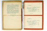 Diverse - Vereeniging tot behoud van natuurmonumenten in Nederland 1910. Naamlijst van donateurs, leden en correspondenten op 1 jan 1910 en verslagen der algemeene vergadering 7 jul 1909 en der buitengewone  algemeene vergadering op 18 dec 1909 (2 foto's)