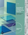 Frederick J. Gravetter, Larry B. Wallnau - Essentials of Statistics for the Behavioral Sciences, International Edition