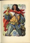 Dumas, Alexandre - Les Trois Mousquetaires (tome I). ill.: C. Delaunay (kleurenlitho`s) Dumas, Alexandre - Les Trois Mousquetaires (tome I). ill.: C. Delaunay (kleurenlitho`s)