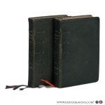 Breviary - Breviarium Romanum: - Breviarium Romanum. Ex decreto SS. Concilii Tridentini Restitutum Summorum Pontificum Cura Recognitum. Cum textu psalmorum e versione PII Papae XII auctoritate edita. (complete in 2 volumes). Pars Prior - Pars Altera.