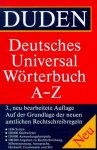 Günther Drosdowski - Duden Deutsches Universalwörterbuch A-Z