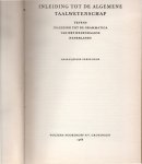Groot, A.W. de - Inleiding tot de algemene taalwetenschap