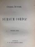 Buysse, Cyriel - Sursum Corda. (2 delen in een band)
