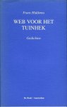 HIDDEMA, Frans - Web voor het tuinhek. Gedichten
