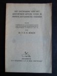 Bosch, Dr.F.D.K. - Het ontwaken van het aesthetisch gevoel voor de Hindoe-Javaansche oudheid, Rede bij aanvaarding ambt hoogleraar , RU Utrecht