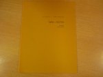 Ruiter; Wim de - Mixture for Organ (4 Hands) 1976