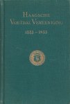 JHR. V.P.A BEELAERTS VAN BLOKLAND & T.C.A. BÖLGER & J.A. SCHILL - Haagsche Voetbal Vereeniging 1883-1933 -Gedenkboek bij het 50-jarig bestaan
