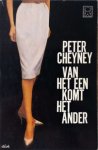 Peter Cheyney [omslag: Dick Bruna] - Van het een komt het ander [Originele titel: Uneasy terms]