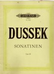 Dussek - Sonatinen Opus 20
