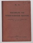 Koninklijke Militaire Academie (Breda) - Verzameling van pionier-technische gegevens. Koninklijke Militaire Academie (Breda) - Verzameling van pionier-technische gegevens.