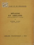 ABAELARDUS, PETRUS, GILSON, E. - Héloise et Abélard. Études sur le moyen age et l'humanisme.