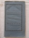 Kanter, J. de. - Redevoering, uitgesproken Bij de plegtige ontblooting van het herstelde Praalgraf der Luitenant-Admiralen van Zeeland, de gebroeders Jan en Cornelis Evertsen, in de Nieuwe Kerk te Middelburg; Op den 18. van Lentemaand MDCCCXVIII.