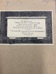  - Engraved print of the funeral monument of HUYBERTSZ Henry Peter (Dutch Church Wolvendaal Colombo Ceylon Sri Lanka)