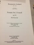 Benjamin Godard - Sonate nr 2 f-Moll op.94 fut klavier