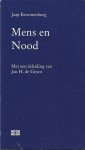 Kroonenburg, Jaap - Mens en nood. Met een inleiding van Jan H. de Groot