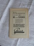  - Gedenkboek 75-jarig bestaan van het Koninklijk Heerlens Mannenkoor St. Pancratius 1878-1953 + los Feestprogramma