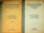 Blom en van der Aa - Lijst van Handelsschepen deel 1 en 2 Welke verloren ging of zware schade beliepen tengevolge van den oorlogstoestand.