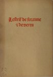 Alphonse Bayot - L'Estrif de Fortune et de Vertu Étude du manuscrit 9510 de la Bibliothèque royal de Belgique, provenant de l'ancienne 'Librairie' des Croy de Chimay