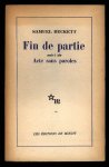Beckett, Samuel - Fin de partie suivi de Acte sans paroles Beckett, Samuel - Fin de partie suivi de Acte sans paroles