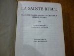 Segond Louis - La sainte Bible