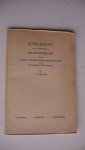 Wempe, A.A. - Belastingrecht voor het examen moderne bedrijfsadministratie en het staatspractijkdiploma - Supllement
