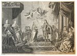 Anonymous after Isaacsz., Isaac (1598-1649) - [Antique print; etching and engraving/ets en gravure] Huwelijk prins Willem II en Maria Stuart; Wedding Prince William II and Mary Stuart, 1641.