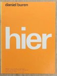 SM 1976: - Daniel Buren - Hier/Ici. Catalogue 600.