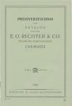  - Katalog der Präzisions-Reißzeugfabrik E.O. Richter & Co. Chemnitz