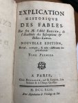 Banier - Explication Historique Des Fables