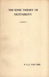 Lier, Eduard Sigismund Jacob van. - The ionic theory of excitability.