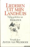Horatius - Liederen uit mijn Landhuis. Vijftig gedichten
