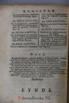 Bleiswijk, Johan Cornelisz. - Geestelyk Graad-Boek, Inhoudende Berigt ende Bewys van de eeuwige evenredenheyd der Vergeldinge des Loons in de Hemelsche Gelukzaligheyd, uut Godes genade, voor alderley recht-herbore menschen. Mitsgaders der straffe in de helsche rampzalighey...