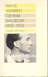 Warren - Geheim dagboek / 1952-1953 / druk 4